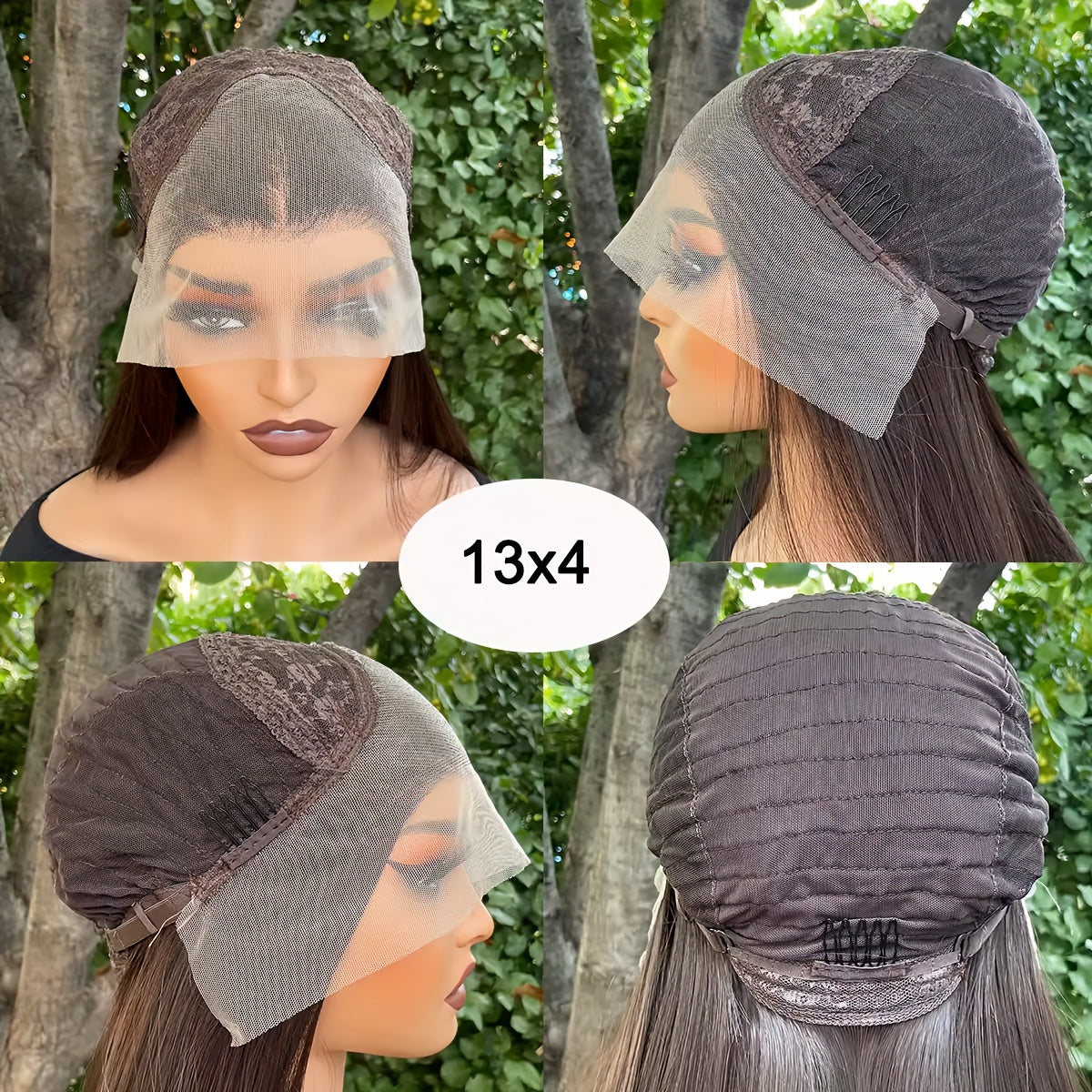 Looking 13×4 Lace Front Wig with 180% Density 30\