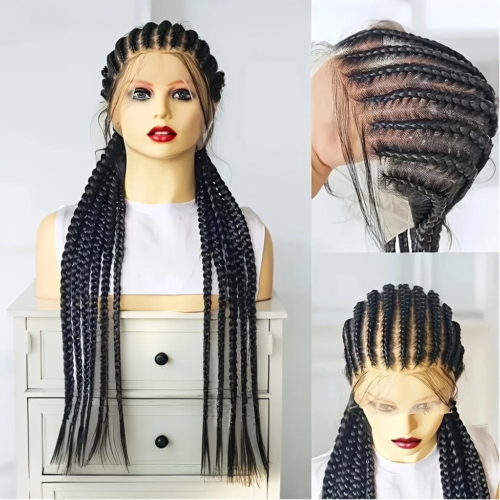 A Full Lace Handmade Wig with a Breathable Cap Design, Lightweight And Suitable for Perming And Dyeing, Offers a Look And Feel, Ideal for Beginners, Perfect for Everyday Wear And Cosplay, And Can Be a Great Gift for Beauty-Loving Girls