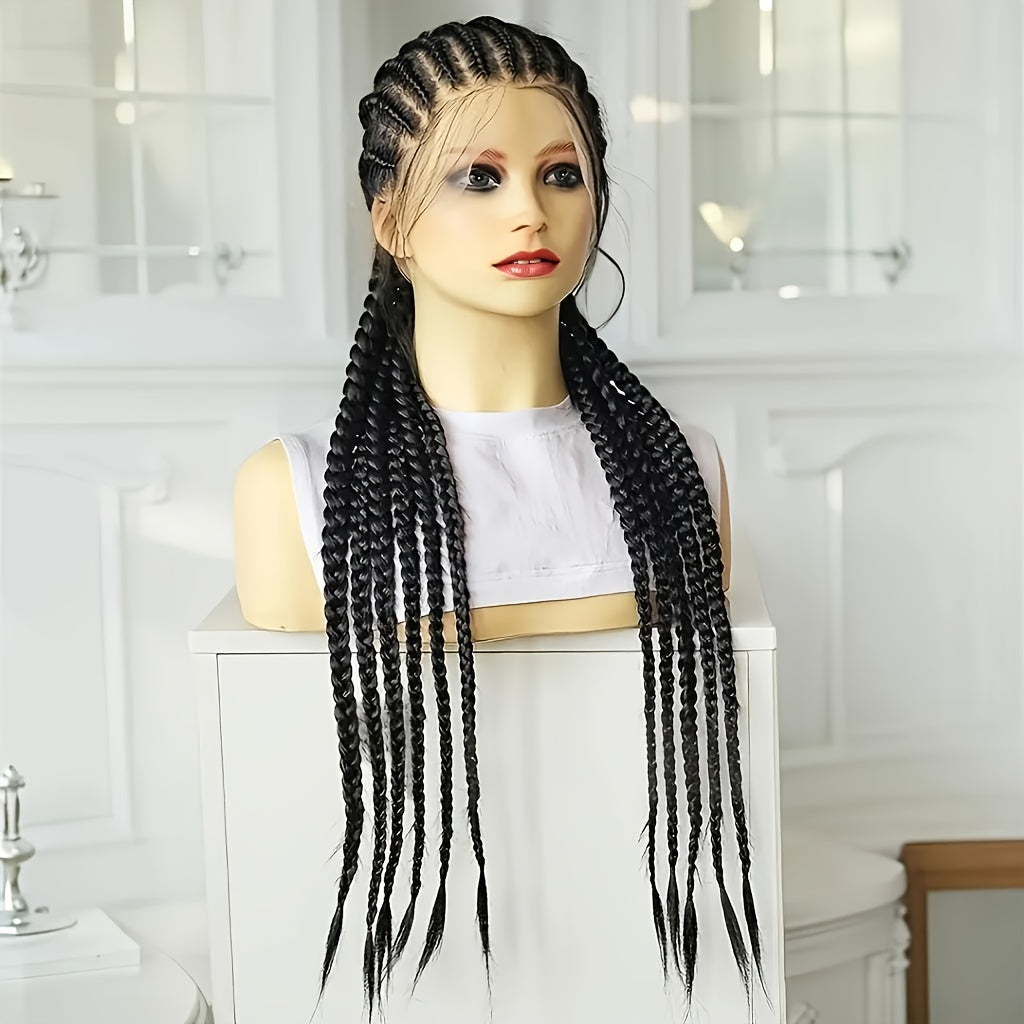 A Full Lace Handmade Wig with a Breathable Cap Design, Lightweight And Suitable for Perming And Dyeing, Offers a Look And Feel, Ideal for Beginners, Perfect for Everyday Wear And Cosplay, And Can Be a Great Gift for Beauty-Loving Girls