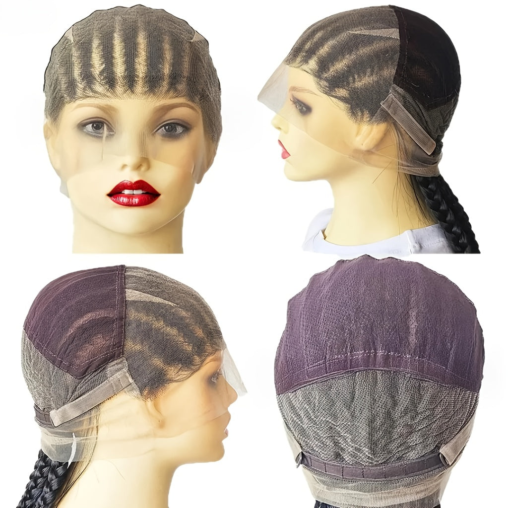 A Full Lace Handmade Wig with a Breathable Cap Design, Lightweight And Suitable for Perming And Dyeing, Offers a Look And Feel, Ideal for Beginners, Perfect for Everyday Wear And Cosplay, And Can Be a Great Gift for Beauty-Loving Girls
