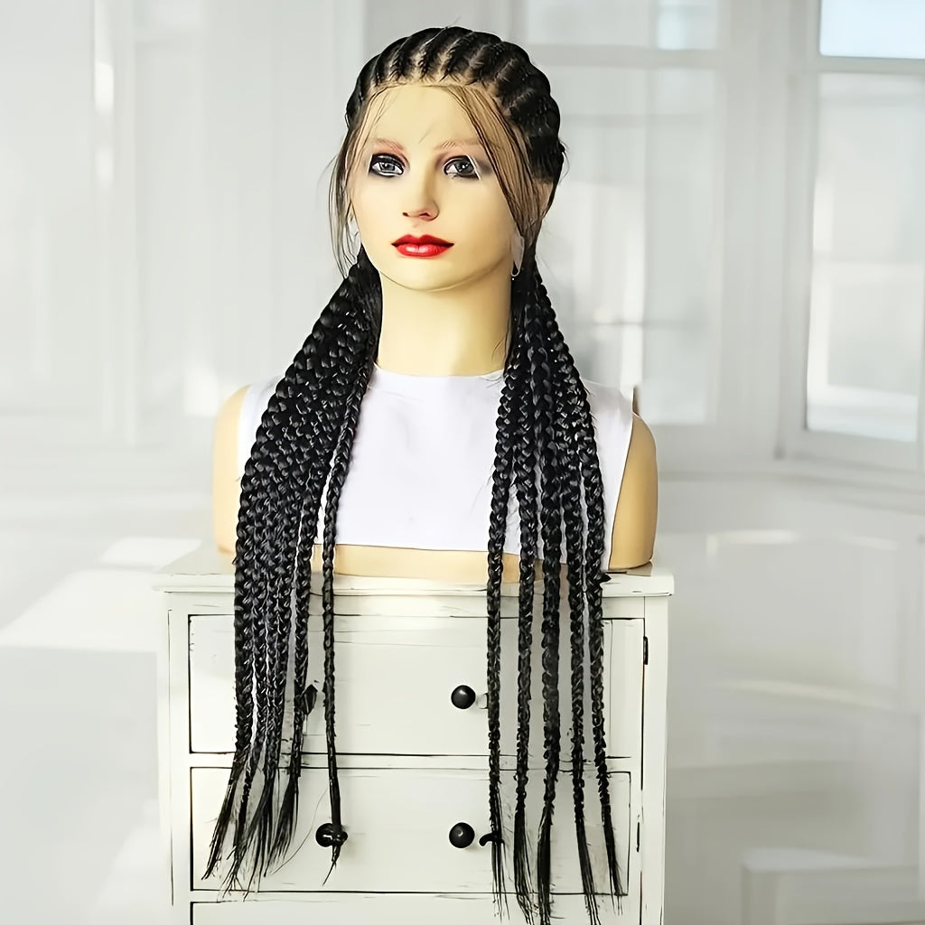 A Full Lace Handmade Wig with a Breathable Cap Design, Lightweight And Suitable for Perming And Dyeing, Offers a Look And Feel, Ideal for Beginners, Perfect for Everyday Wear And Cosplay, And Can Be a Great Gift for Beauty-Loving Girls